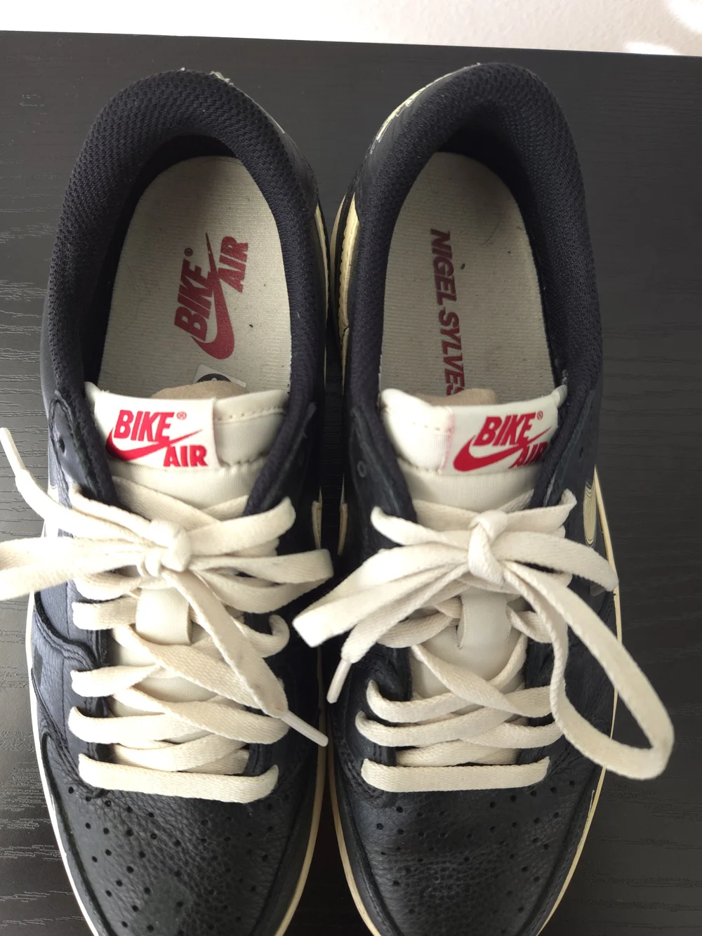 Jordan X Nigel Sylvester Men’s 1 Retro Low OG Better With Time Bike Air 9.5
